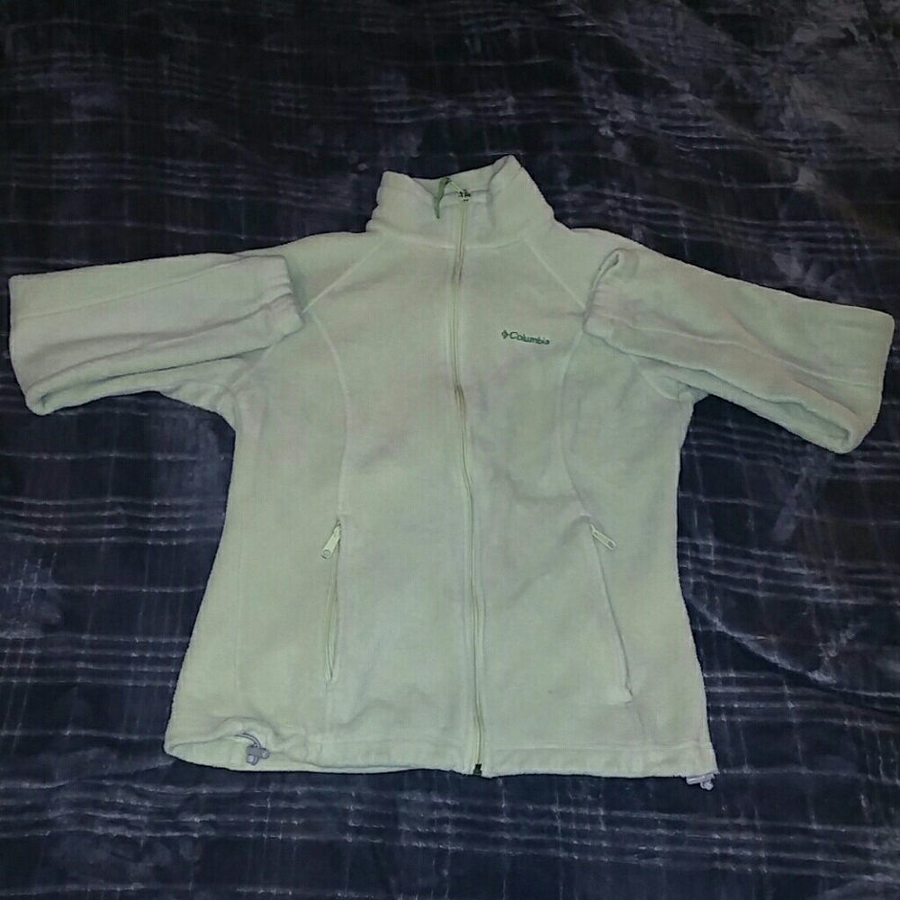 Columbia Full Zip Polyester Kid's Coat. Size M.